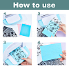 Plastic Embossing Folders DIY-WH0186-01-4