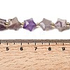 Natural Amethyst Beads Strands G-Z080-A34-10mm-5