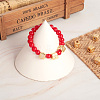9Pcs 9 Style Brass Micro Pave Cubic Zirconia European Beads ZIRC-PJ0001-05-7