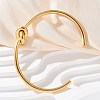 304 Stainless Steel Cuff Bangles for Women BJEW-C088-04G-1