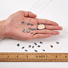 90 Pcs Alloy Enamel Cabochons MRMJ-TA0001-17AS-6