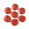 Plating Opaque Resin Beads RESI-WH0027-15A-09-2