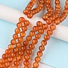 Natural Carnelian Beads Strands X-G-G0003-C06-3