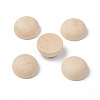 Unfinished Natural Wood Cabochons X-WOOD-R269-H-2