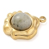 Natural Grey Aventurine Pendants STAS-K291-03B-03-2