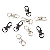 Craftdady Alloy Swivel Lobster Claw Clasps PALLOY-CD0001-04-4