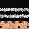 Electroplate Imitation Jade Glass Beads Strands GLAA-N023-4mm-01-4