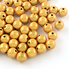 Spray Painted Acrylic Beads MACR-Q154-18mm-002-1