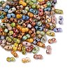 Picasso Glass Seed Beads SEED-Q038-02A-1