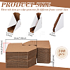Folding Safety Kraft Paper Photo Album Corner Protector FIND-WH0139-980-2