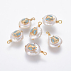 Natural Cultured Freshwater Pearl Pendants PEAR-L027-04D-1