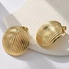 304 Stainless Steel Stud Earrings EJEW-L296-013G-02-3