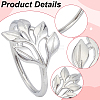 16Pcs Christmas Theme Alloy Napkin Rings AJEW-GF0013-16P-6