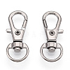 Alloy Swivel Lobster Claw Clasps X-FIND-T069-01A-P-1