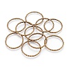 Tibetan Style Alloy Linking Rings LS-MLF10812Y-NF-2