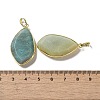 Natural & Synthetic Mixed Gemstone Pendants G-K338-08G-4