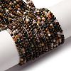 Natural Tiger Eye Bead Strands G-L629-B02-2mm-2