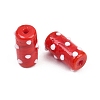 Handmade Lampwork Bumpy Beads LAMP-G170-01B-13-2