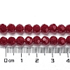 Opaque Glass Beads Stands EGLA-A035-P6mm-D16-5