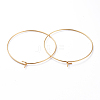 316 Surgical Stainless Steel Hoop Earring Findings X-STAS-J025-01E-G-2