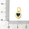 Brass Micro Pave Cubic Zirconia Pendants KK-H204-01G-01-3