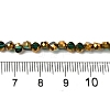 Electroplate Glass Beads Strands X-EGLA-P061-01B-06-4