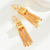 Chain Tassel Star Fashion Alloy Hoop Earrings GS7643-5