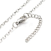 Non-Tarnish 304 Stainless Steel Venetian Chains Necklaces NJEW-JN03636-02-1