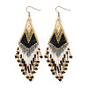 Bohemian Tassel Beaded Earrings for Women IU7226-2-1