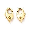 Brass Lobster Claw Clasps X-KK-G416-24G-1