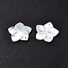 Natural White Shell Mother of Pearl Shell Pendants X-SSHEL-G014-60-4