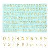 3PCS Brass Self-Adhesive Picture Stickers DIY-SF0008-10-1