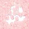 Frosted Transparent Acrylic Beads OACR-F013-12B-1