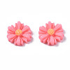 Flatback Hair & Costume Accessories Ornaments Scrapbook Embellishments Resin Flower Daisy Cabochons LS-CRES-Q102-07-3