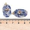 Natural Blue Spot Jasper Pendants G-Z134-05D-3