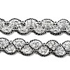 Polyester Wavy Lace Trim OCOR-K007-04B-3