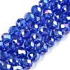 Electroplate Glass Beads Strands LS-EGLA-A044-T6mm-B31-1