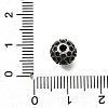 Engraved 304 Stainless Steel Beads STAS-H263-17AS-10-3