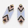MIYUKI & TOHO Handmade Japanese Seed Beads Links X-SEED-S010-SP-35-1