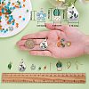 DIY Plants Theme Earring Making Kit DIY-SZ0009-34-2