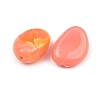 Opaque Acrylic Imitation Gemstone Beads X-OACR-G064-09A-2