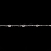 Brass Horse Eye Link Chains CHC-M025-36S-2