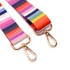 Rainbow Adjustable Polyester Bag Strap FIND-WH0092-34-2