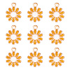 Alloy Enamel Charms PALLOY-TAC0009-57C-9