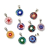 Handmade Lampwork Pendants LAMP-D002-03A-S-1