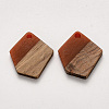 Resin & Walnut Wood Pendants LS-X-RESI-S384-003A-A01-1