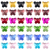 120Pcs 12 Colors Transparent Glass Beads GLAA-LT0001-02-1