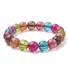 Synthetic Quartz Stretch Bracelets G-S285-18-1-3