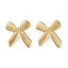 304 Stainless Steel Stud Earrings EJEW-Z055-01G-03-1