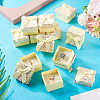 Bowknot Cardboard Paper Ring Gift Storage Boxes CON-TAC0001-16F-8